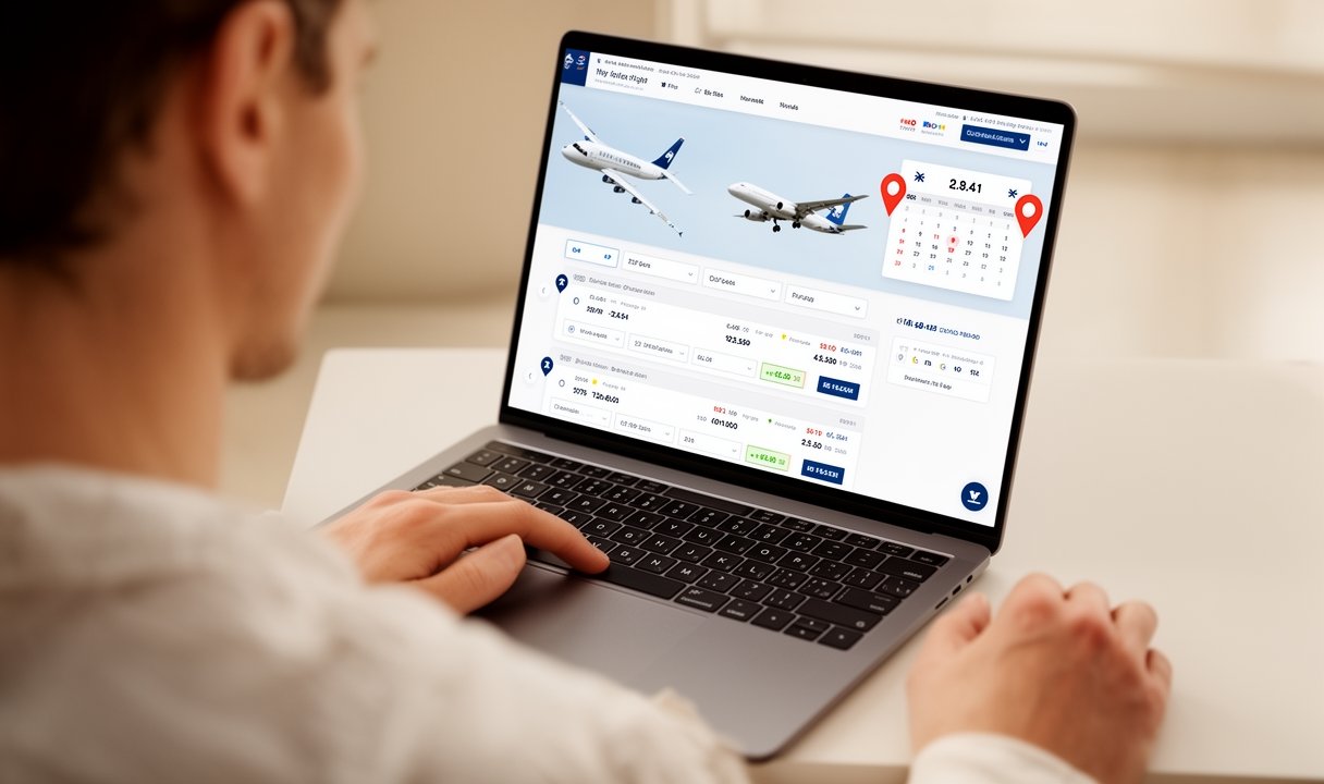 comment réserver un vol en ligne