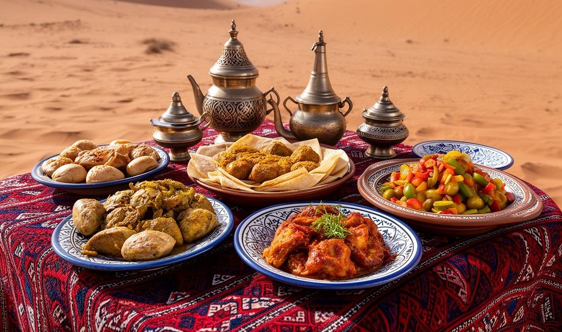 Gastronomie marocaine et spécialités locales à Merzouga