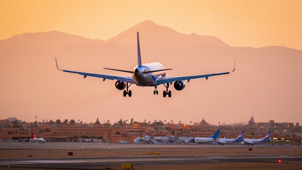 vol direct ou avec escale Maroc