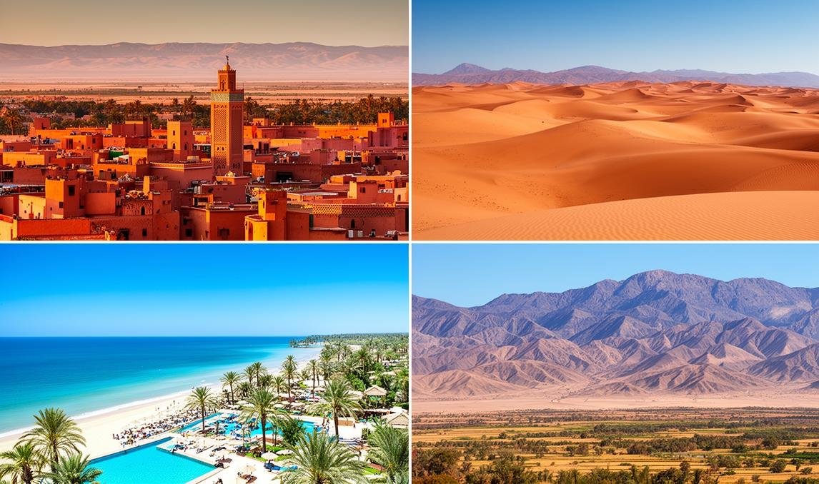 Destinations populaires pour un voyage tout compris au Maroc