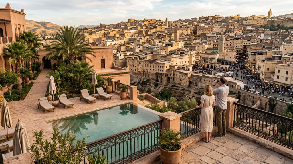 Séjour tout compris au Maroc dans un hôtel avec piscine et palmiers